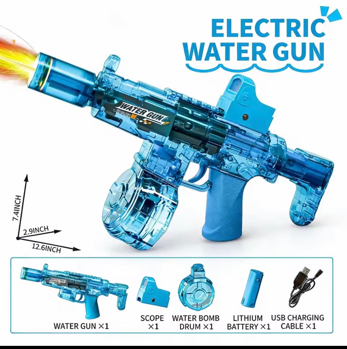 Electric water gun