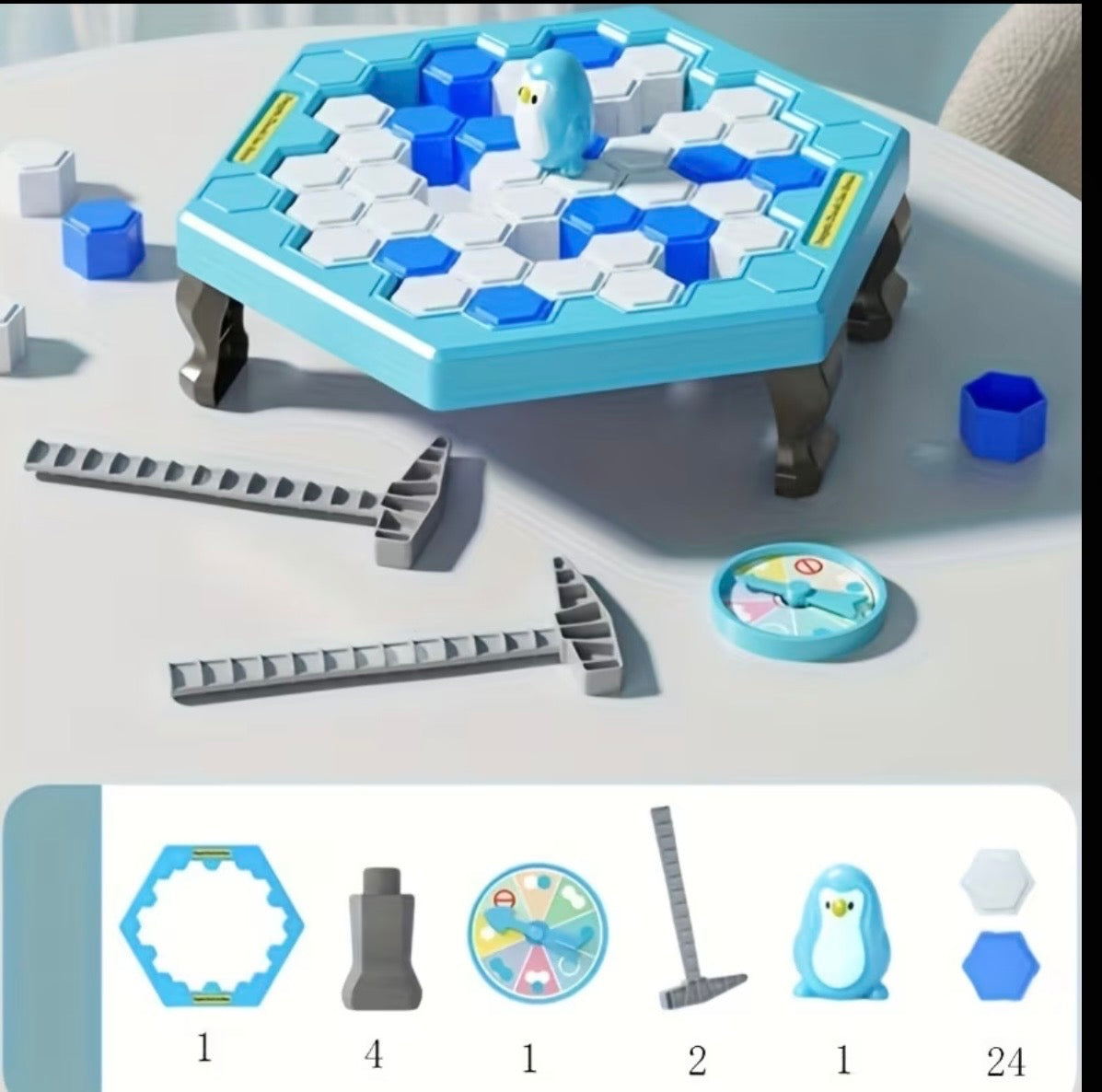 penguin knock ice game